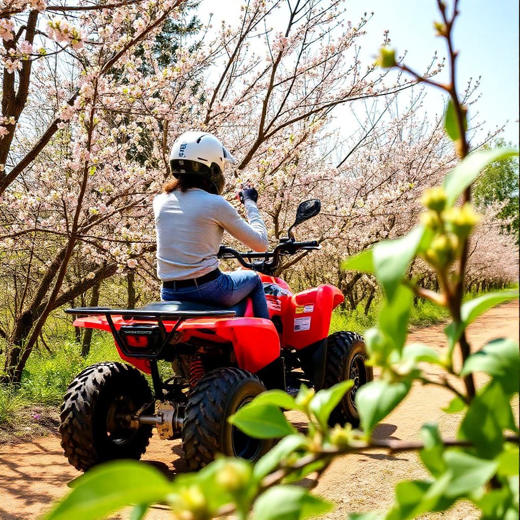 Kvad vožnja proleće Beograd