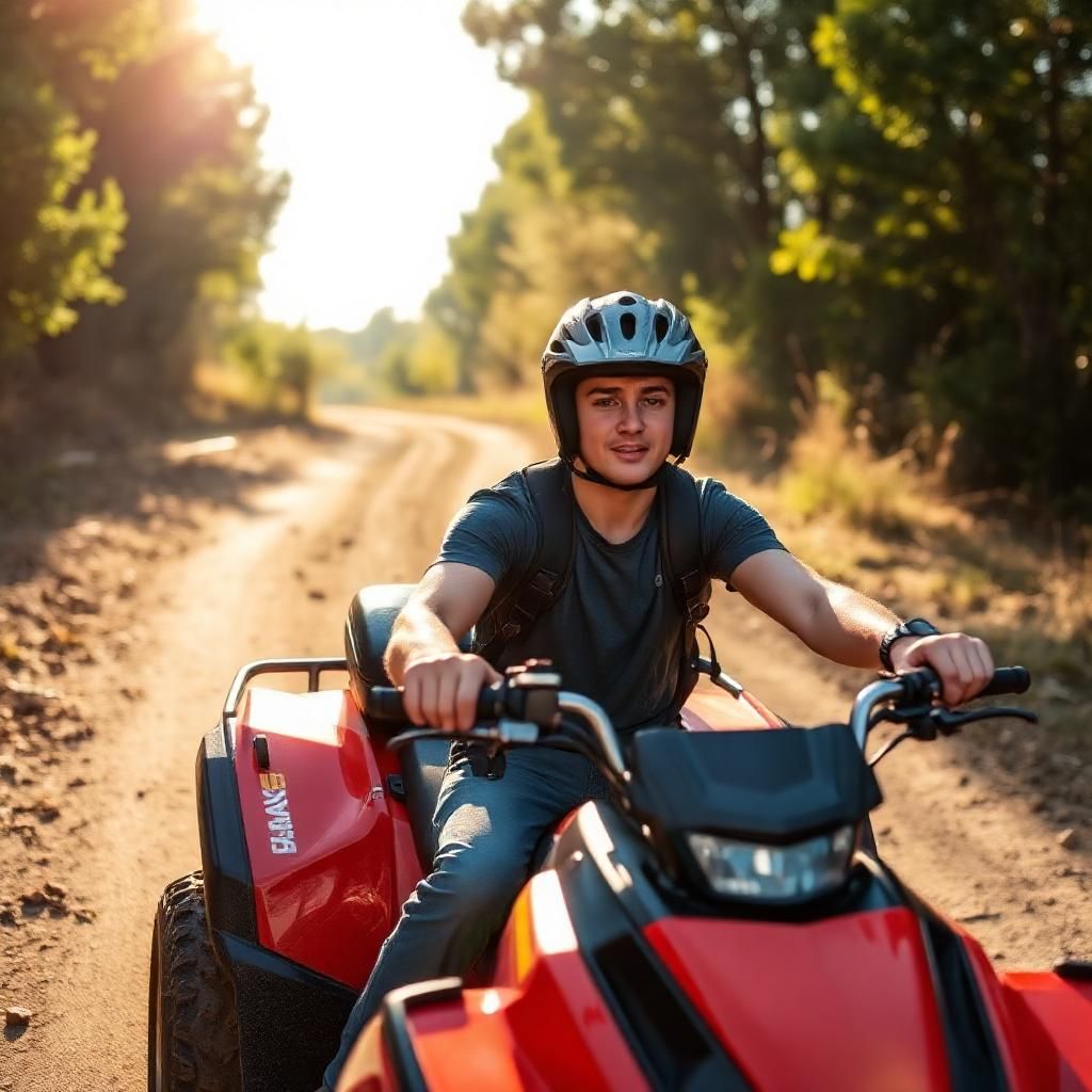 Prva vožnja kvadom u Beogradu